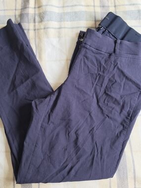 Lane Bryant Navy Straight Leg Pants